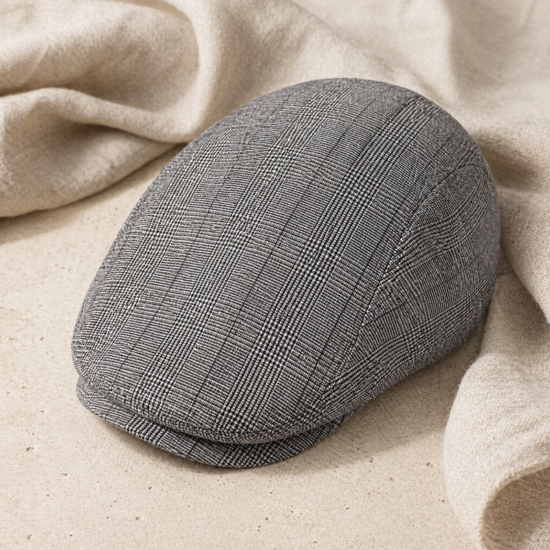 Sterling Lightweight Cotton™ Cheesecutter Flat Cap Retro Cotton