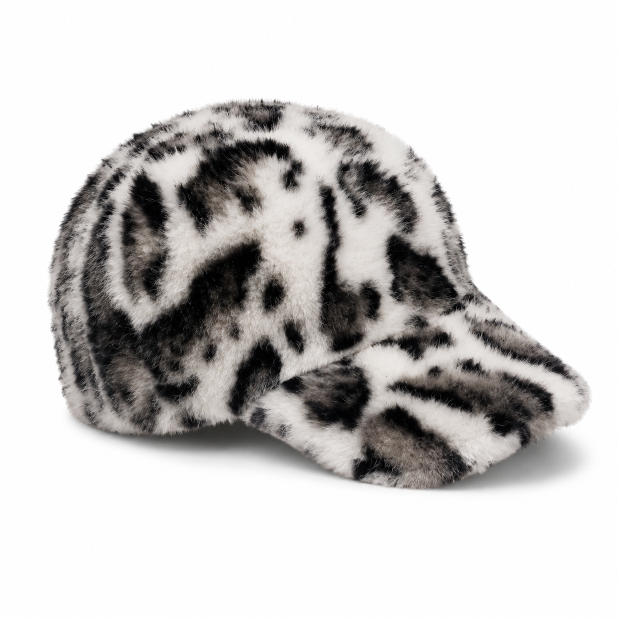 Leopard Print Faux Mink Cap™ Warm Adjustable Duckbill Hat