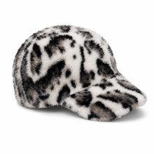 Leopard Print Faux Mink Cap™ Warm Adjustable Duckbill Hat