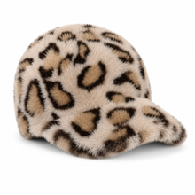 Leopard Print Faux Mink Cap™ Warm Adjustable Duckbill Hat