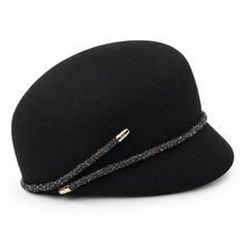 Sterling Premium Australian Wool Felt Derby Hat™ Rhinestone Trim