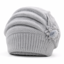 Sterling Serena Winter Beret™ Rabbit Hair Wool Plush Ear Coverage