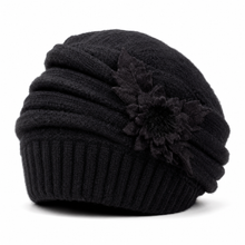 Sterling Serena Winter Beret™ Rabbit Hair Wool Plush Ear Coverage