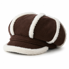 Sterling Vintage Warm Beret Cap™ Windproof Polyester Octagonal Newsboy Cap
