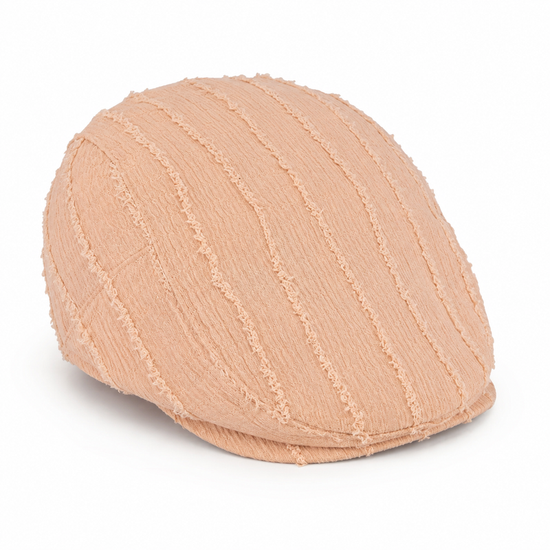Sterling Fabric Beret Cap™ Painter Style Textured Short Brim