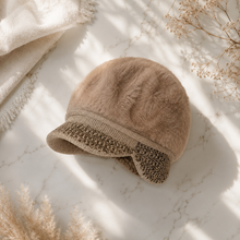 Sterling™ Fleece Lined Beret Warm Ear Cover Travel Hat With Soft Brim