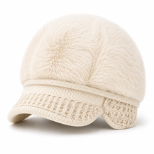 Sterling™ Fleece Lined Beret Warm Ear Cover Travel Hat With Soft Brim