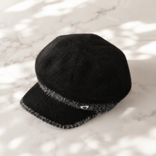 Sterling  Faux Fur Beret Winter Newsboy Cap™ Soft Brim