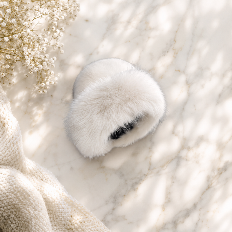 Sterling™ Winter Bucket Hat Faux Fur Leopard Print
