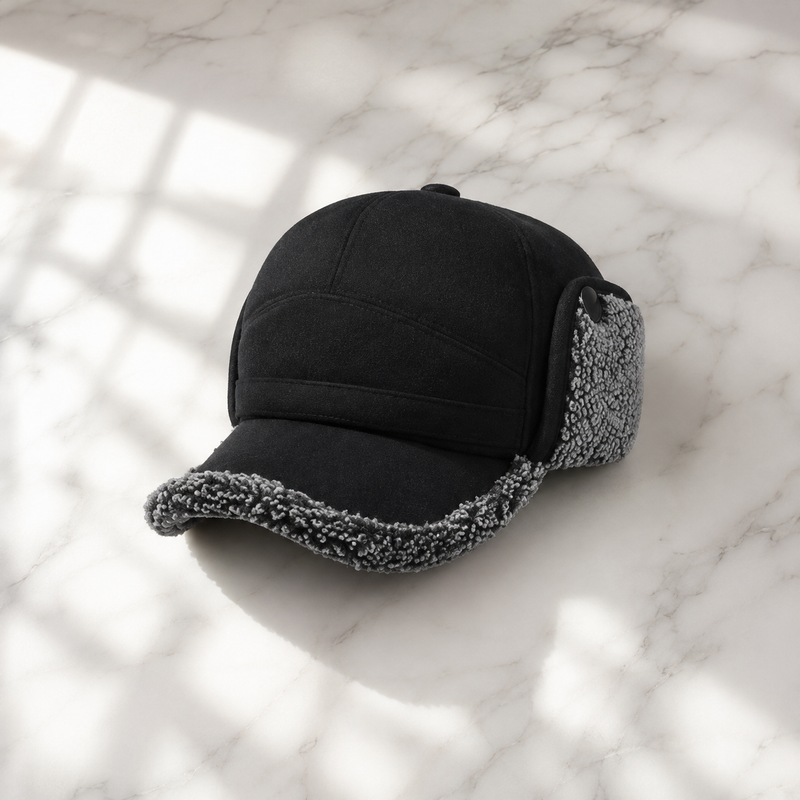 Sterling™ Fleece Earflap Baseball Cap with Fold Down Coverage