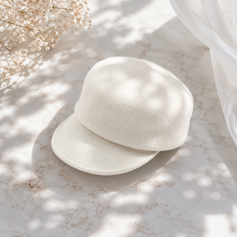 Sterling™ Wool Blend Painter Beret With Soft Round Crown