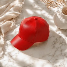 Sterling™ Everyday PU Leather Baseball Cap With Adjustable Fit