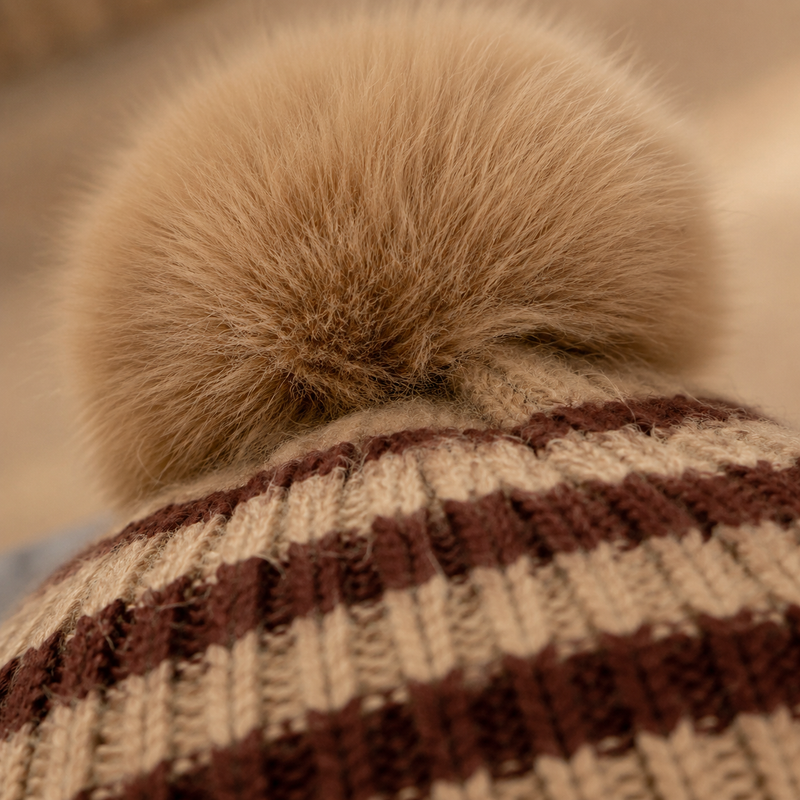 Sterling™ Kids 2-in-1 Knit Beanie with Fleece Lined Neck Warmer