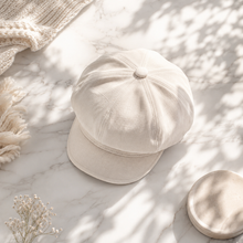 Sterling Aster Cotton Blend Octagonal Beret™