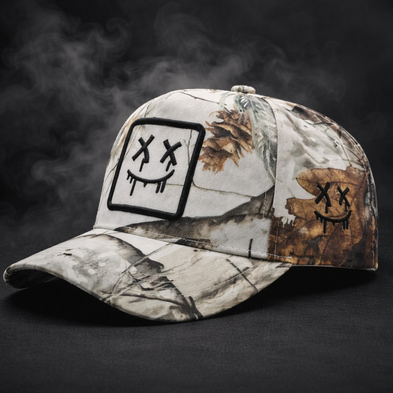 Sterling XX Camo Stitchface™ Hat Cotton Camo Patch Detail