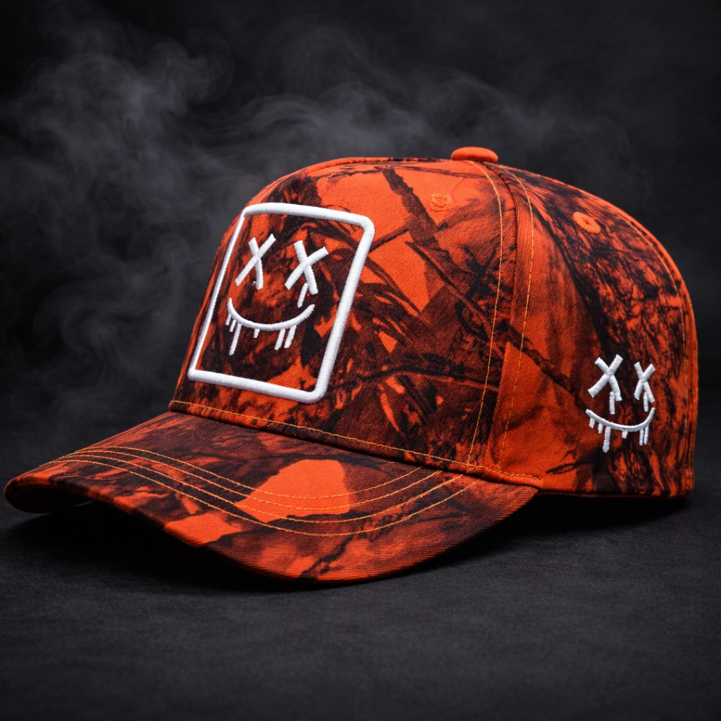 Sterling XX Camo Stitchface™ Hat Cotton Camo Patch Detail