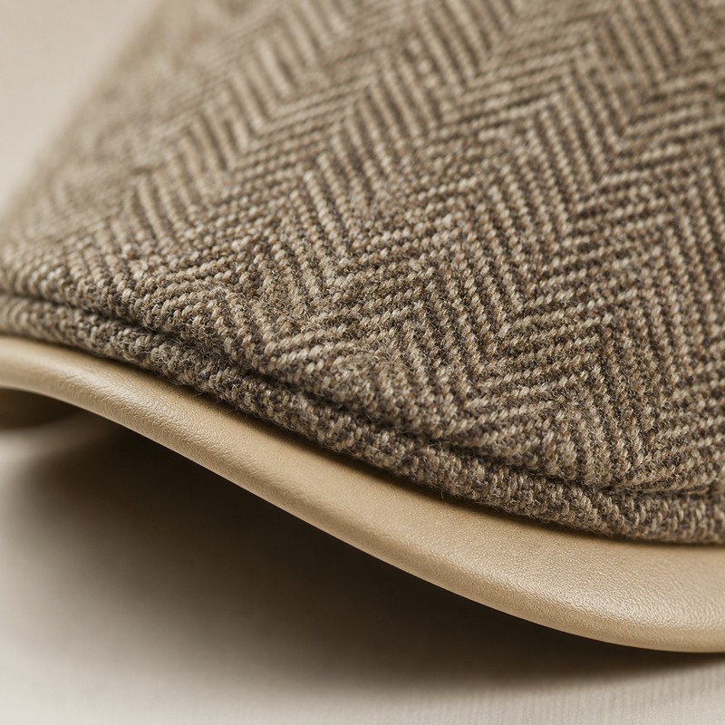 Sterling 98 Newsboy Flat Cap™ In Polyester With Solid Finish
