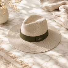 Sterling Bee Woven Sisal Sun Hat™ With Structured Fedora Crown