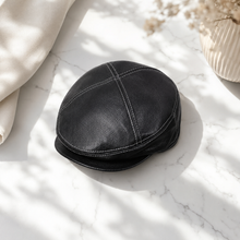 Sterling Aldren Goatskin Leather Duckbill Cap™  With Low Profile Brim