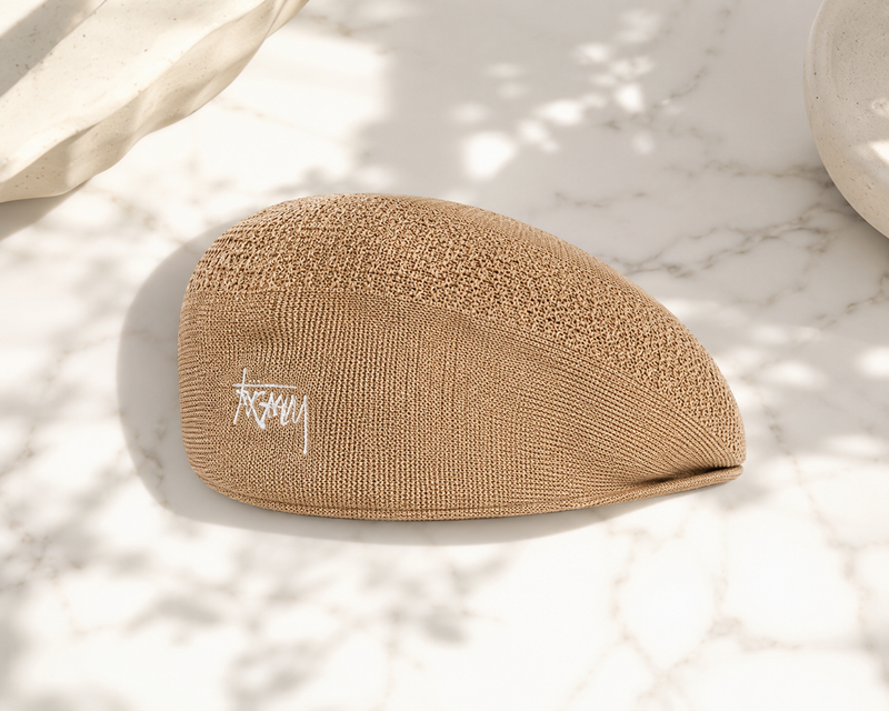 Sterling Lightweight Polyester Beret™ With Open Mesh Crown