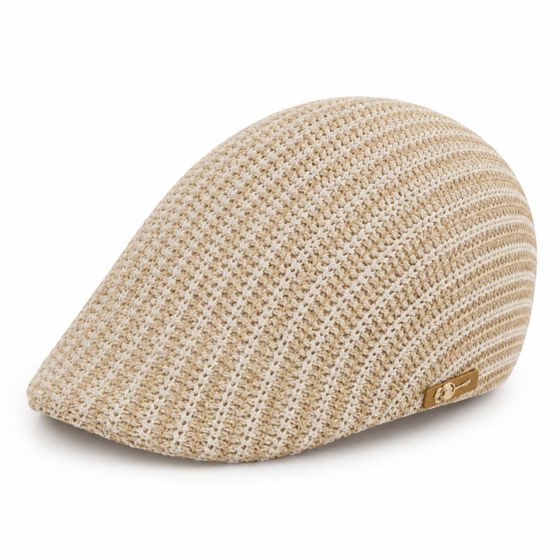 Sterling Maris Woven Straw Baseball Cap™  With Curved Visor