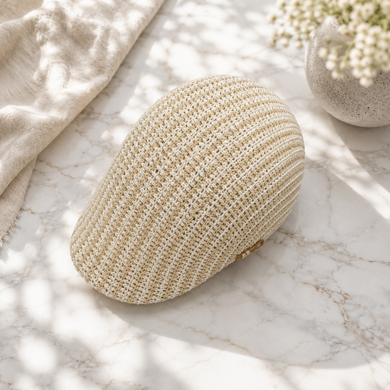 Sterling Maris Woven Straw Baseball Cap™  With Curved Visor