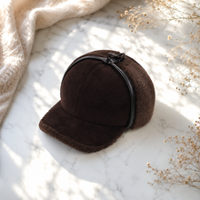 Sterling Hollis Cowhide Duckbill Cap™ With Wool Ear Flaps