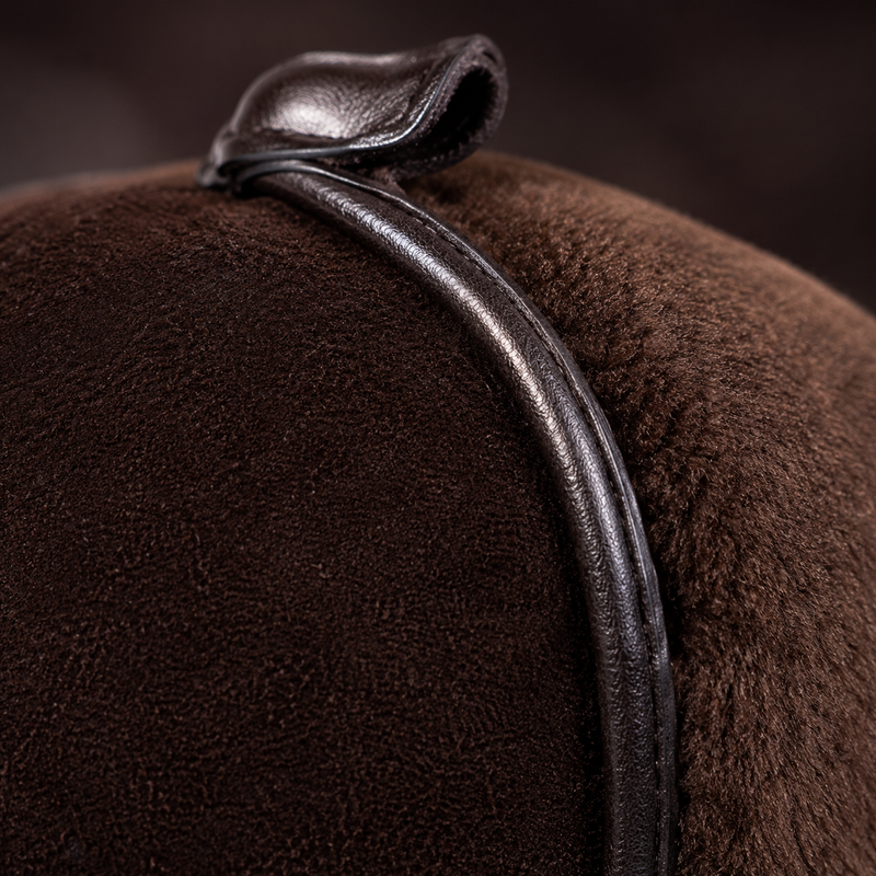 Sterling Hollis Cowhide Duckbill Cap™ With Wool Ear Flaps