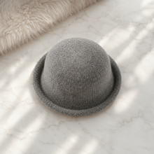 Sterling Elowen Wool Knit Topper Hat™  With Rolled Brim