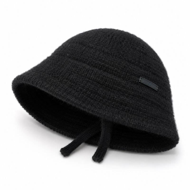 Sterling Maillard Brown Knit Bucket Hat™ With Soft Downturned Brim