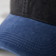 Sterling Riverton Baseball Cap™ Three Panel Cotton Color Block Letter Detail