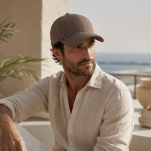 Sterling Herringbone Wool Cap™ Structured Crown Short Peak