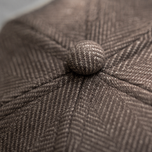 Sterling Herringbone Wool Cap™ Structured Crown Short Peak