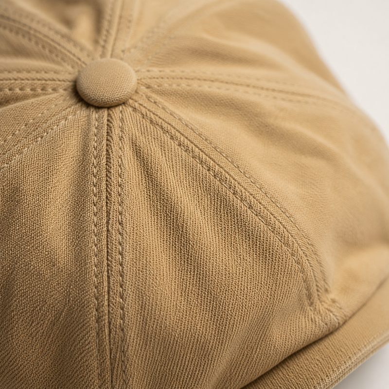 Sterling VL003 Cotton Newsboy Cap™   With Eight Panel Button Crown