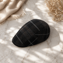 Sterling Winter Wool Color Grid Flat Cap™ Wool Blend Plaid Finish