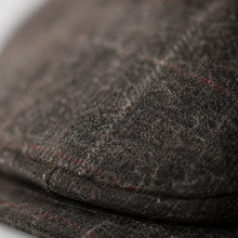 Sterling Alden Flat Cap™  Wool Viscose Blend Adjustable Herringbone