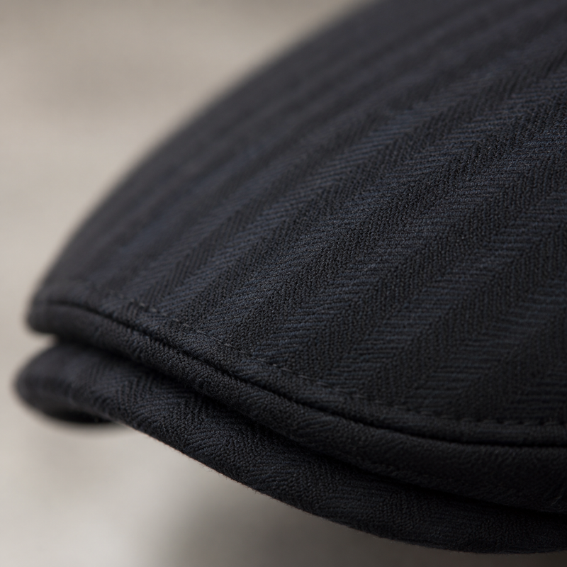 Sterling Caldwell Newsboy Flat Cap™  Wool Blend Sewn Brim