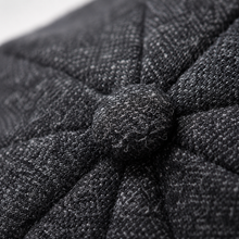 Sterling Bramwell Newsboy Flat Cap™  Wool Blend Eight Panel Herringbone