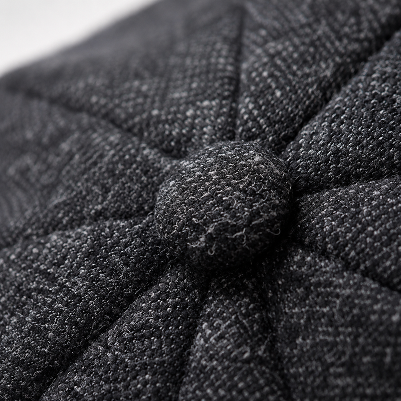 Sterling Bramwell Newsboy Flat Cap™  Wool Blend Eight Panel Herringbone