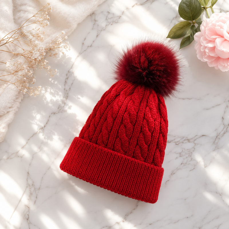 Sterling Norelle Warm Plush Knit Cap™  With Brimless Stretch Fit