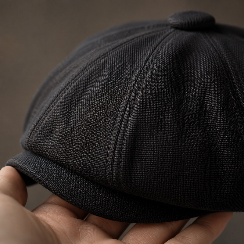 Sterling Wexford Newsboy Cap™  Polyester Tweed Eight Panel Crown