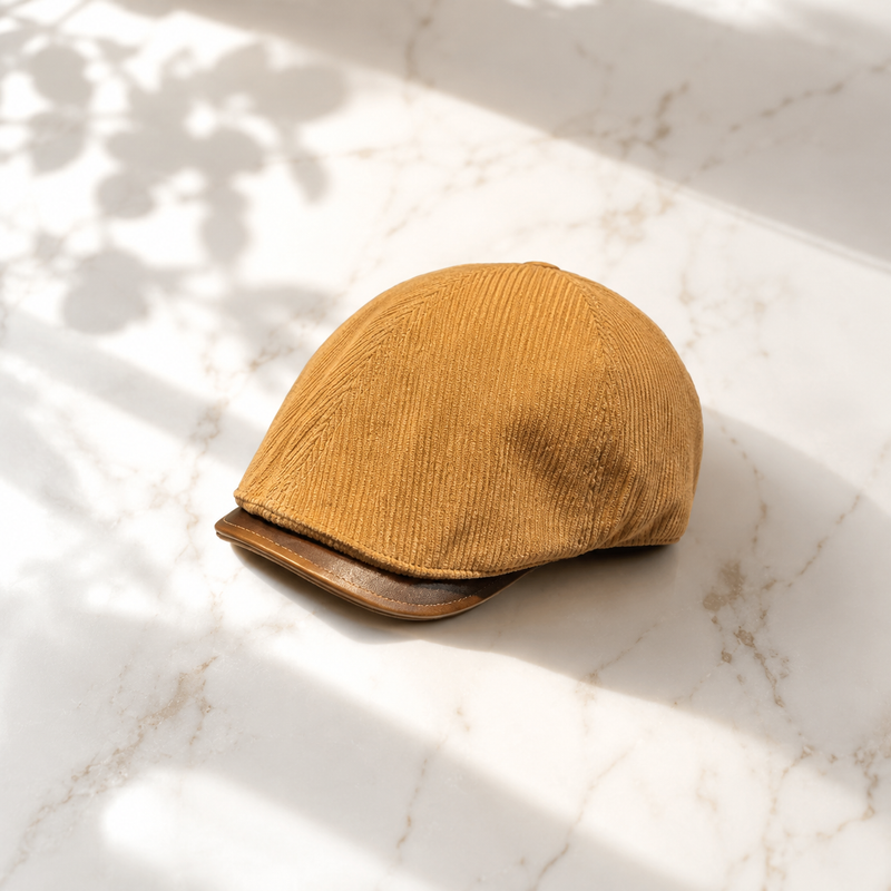 Sterling Elowen Newsboy Beret™  Cotton Corduroy Adjustable Fit