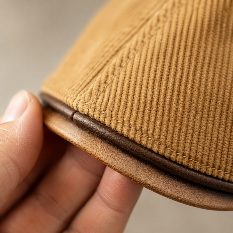 Sterling Elowen Newsboy Beret™  Cotton Corduroy Adjustable Fit