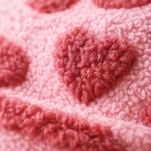 Sterling Cozette Sherpa Winter Bucket Hat with Heart Pattern™