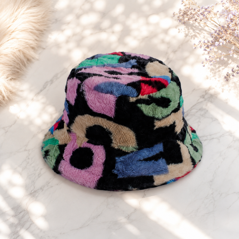 Sterling Outdoor Bucket Hat™  Plush Lamb Wool Style Soft Brim Cap