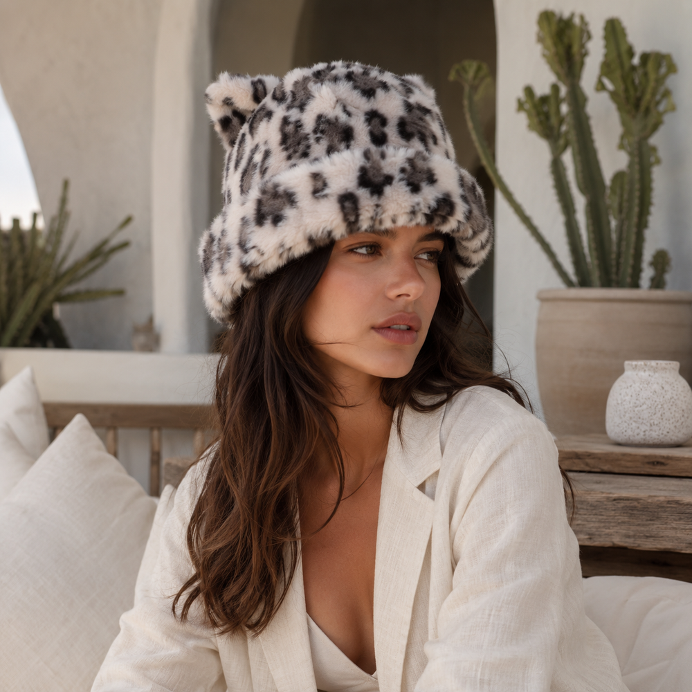 Sterling Fluffy Fur Faux Fur Winter Hat™  With Cat Ears