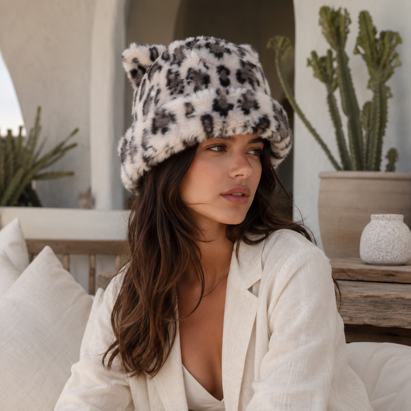 Sterling Fluffy Fur Faux Fur Winter Hat™  With Cat Ears