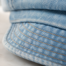 Sterling Cloud Newsboy Cap™ - Washed Denim