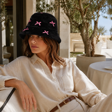 Sterling Seren Plush Bucket Hat™ With Side Bow