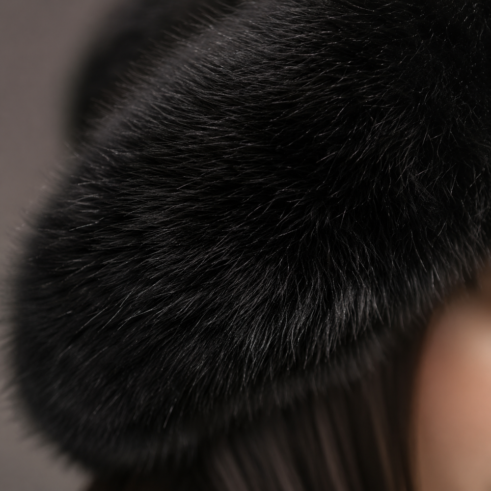 Sterling Norelle Winter Beanie™ - Knitted Mink & Fox Fur